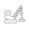 Industrial Services Icon Blue